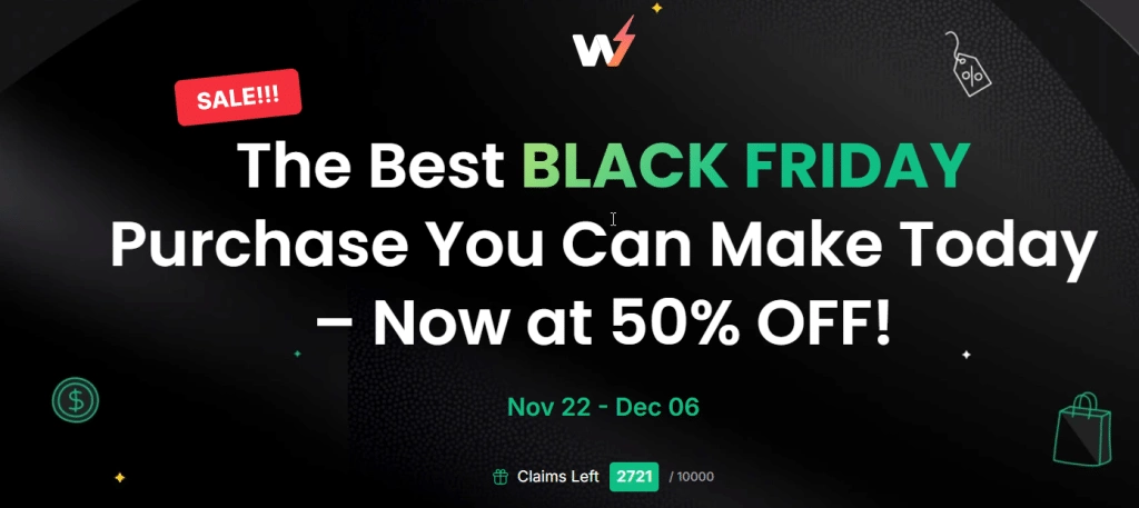 Best WordPress Black Friday & Cyber Monday Deals in 2024 7 InstaWP Black Friday Sale