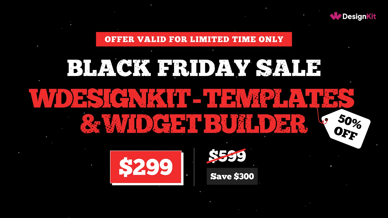 Best WordPress Black Friday & Cyber Monday Deals in 2024 5 WDesignKit- WordPress Black Friday Deal