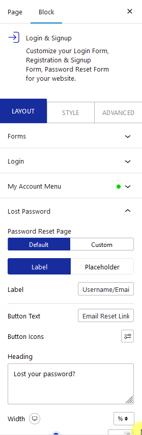 How to Add a Login and Registration From in WordPress? 7 login signup login lost password new