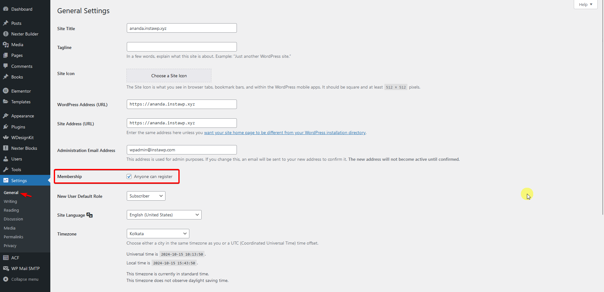 How to Add a Login and Registration From in WordPress? 10 wordpress user registration settings new 1