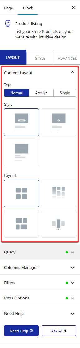 How to Show WooCommerce Product Listing in WordPress? 2 product listing content layout 2