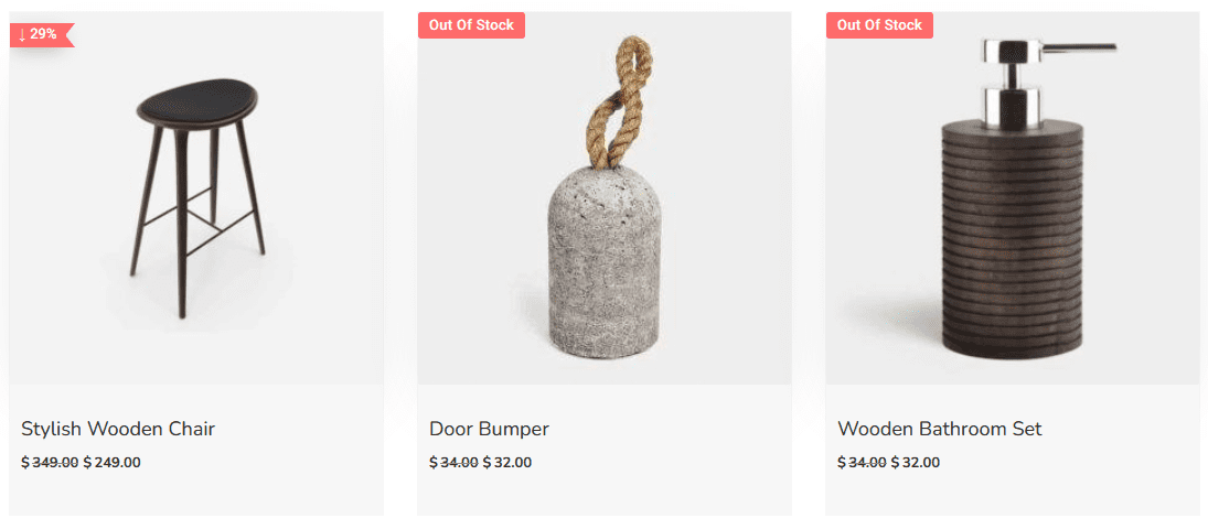 How to Show WooCommerce Products in Grid Layout in WordPress? 2 product listing grid layout demo
