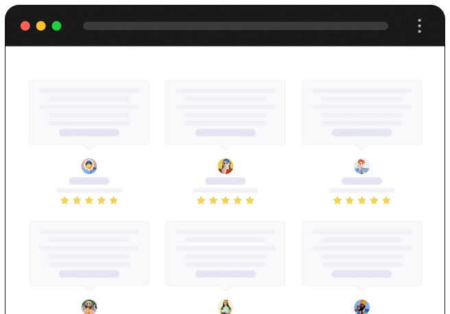 Testimonial Review Block For WordPress 1 testimonial grid