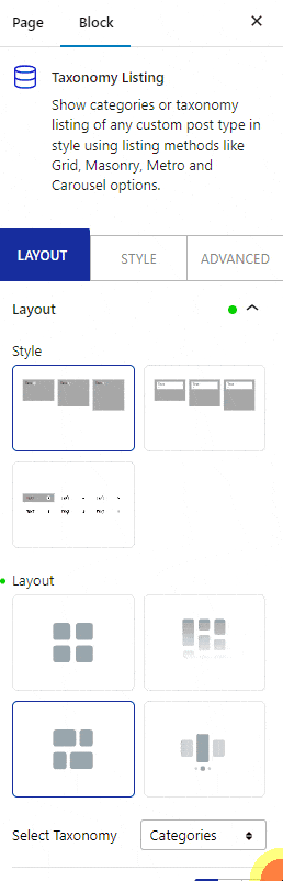 How to Create Category Metro Layout in WordPress? 1 taxonomy listing layout metro categories