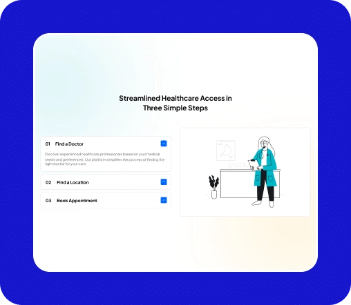 Medical Accordion Demo with Carousel Slider Connection