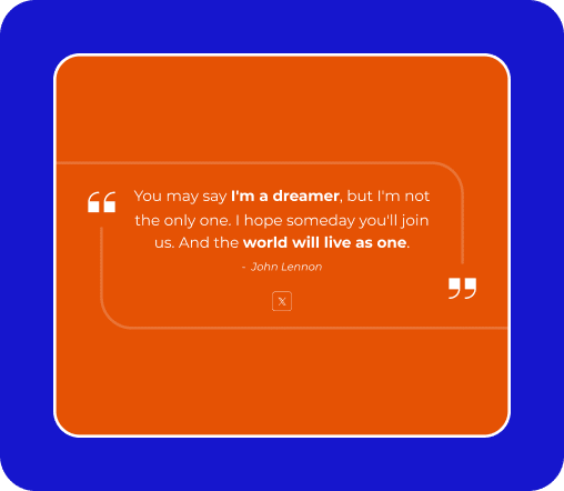 Solid Color Blockquote