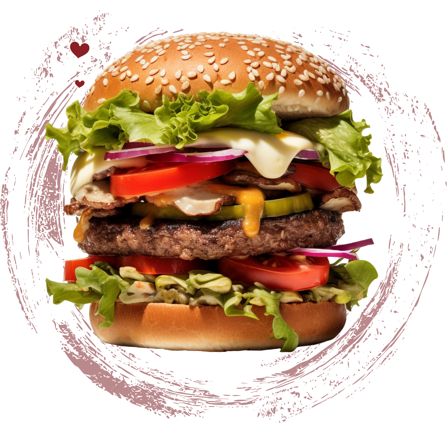 burger cheesy