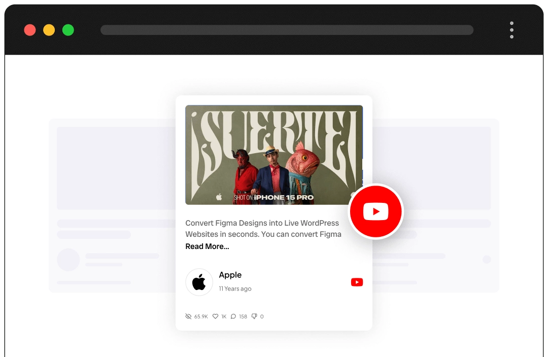 YouTube Feed