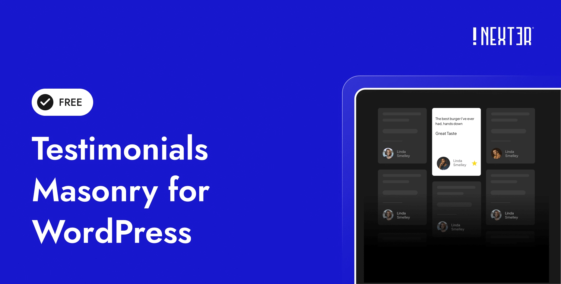 Testimonials Masonry for WordPress featured