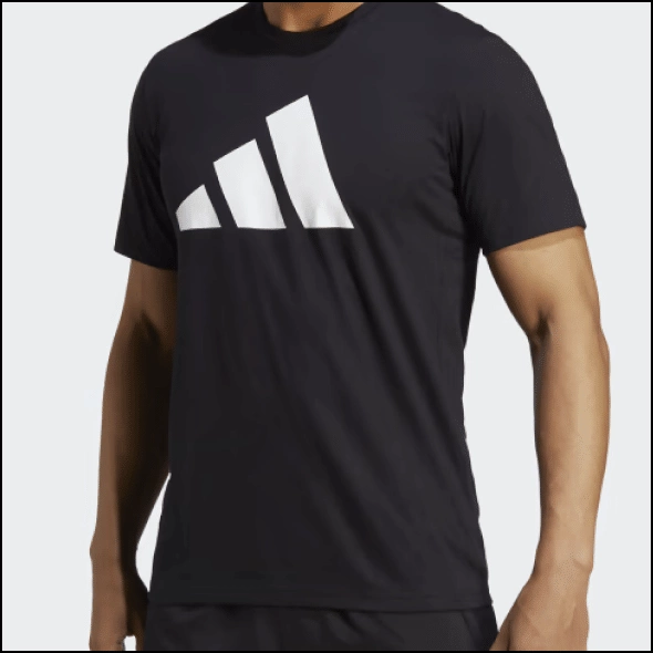 TRAIN ESSENTIALS FEELREADY LOGO TRAINING TEE