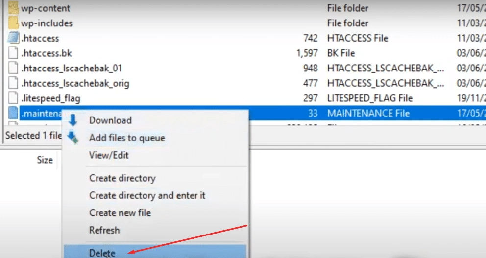 maintenance File 1