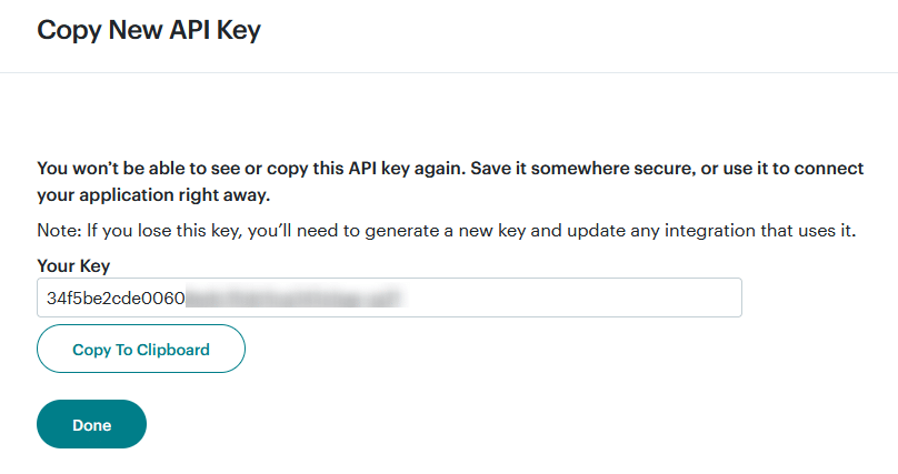 maichimp api 4