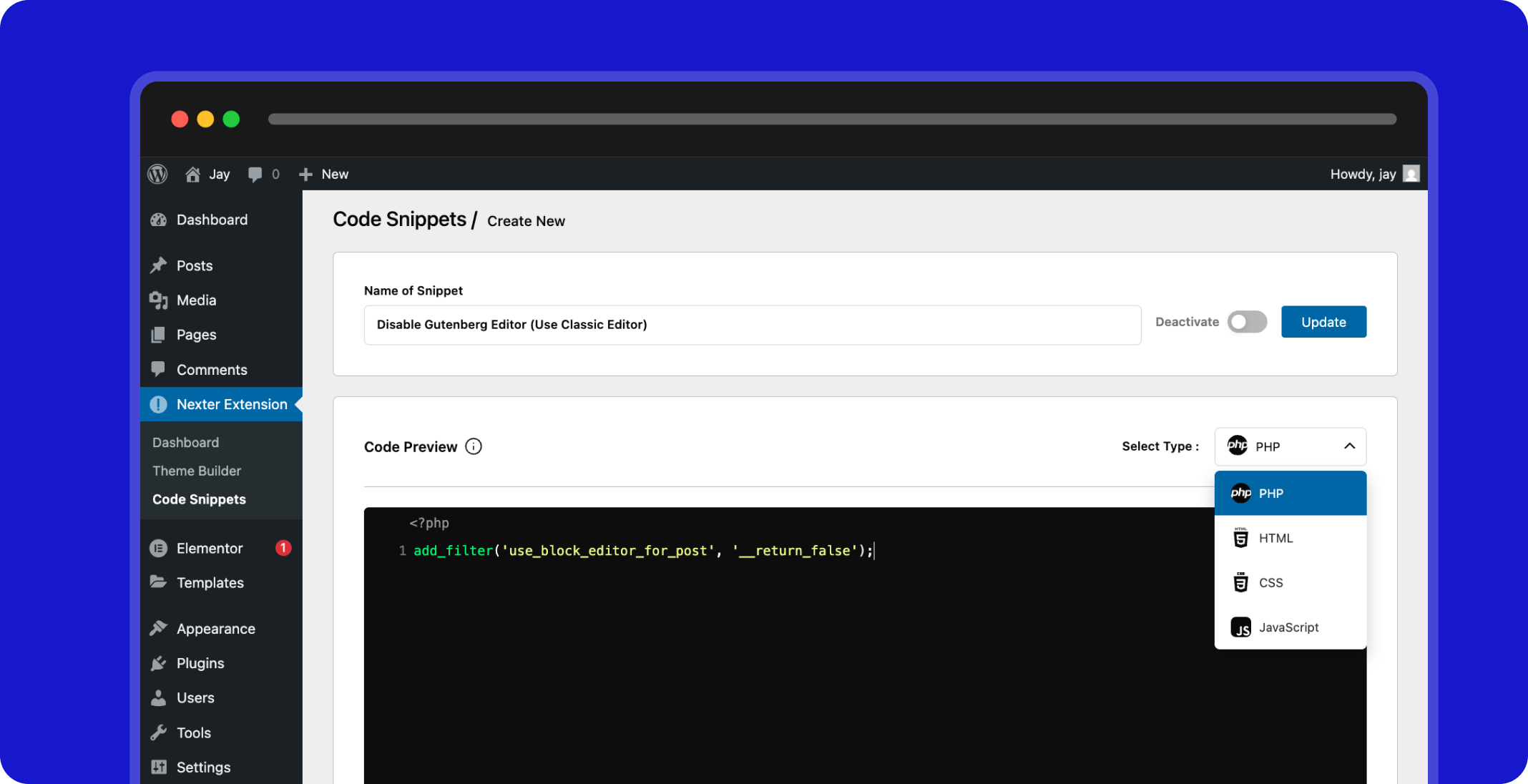 customize project