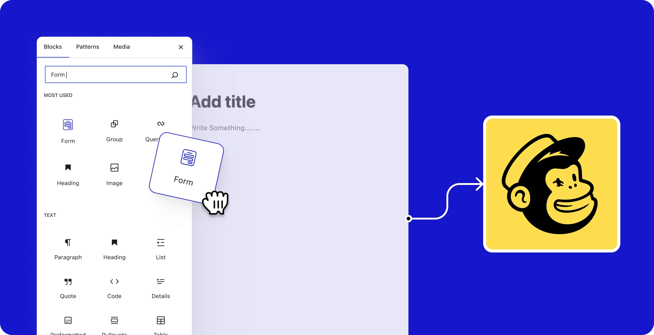 drag drop forms