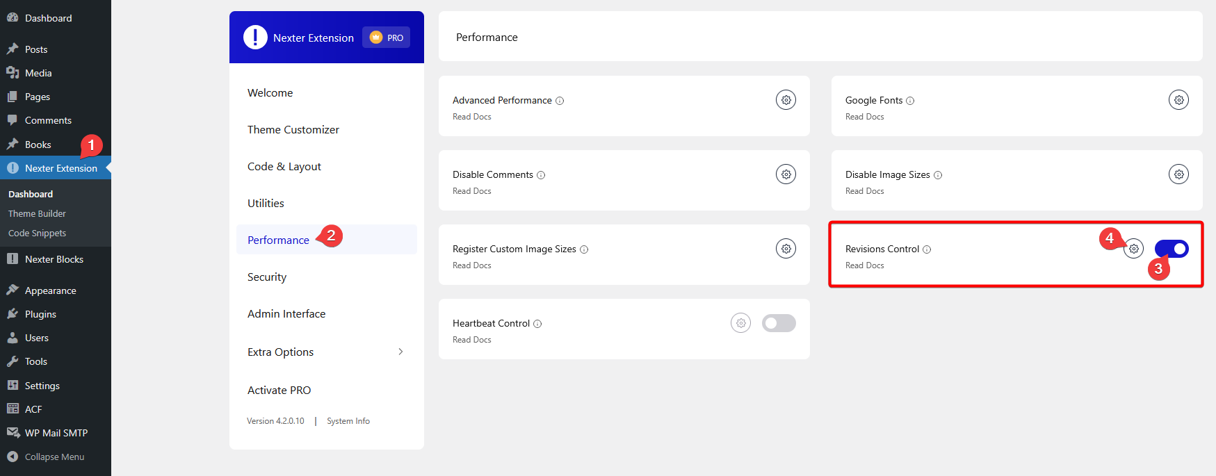 enable revision control